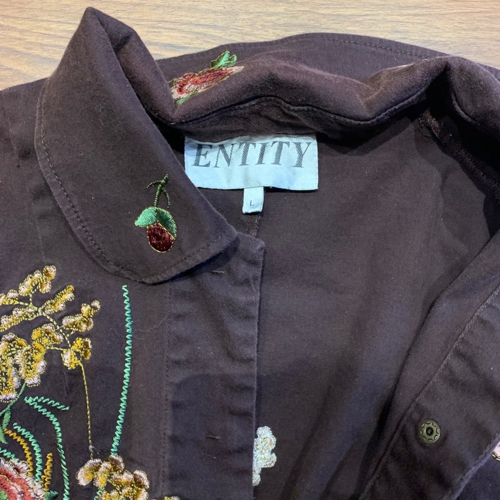 Embroider Flower Jacket - Picture 3 of 4